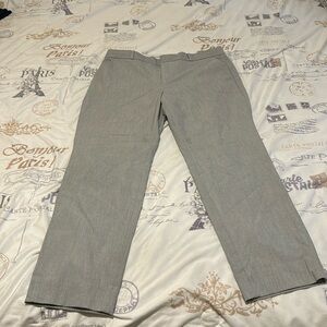 Banana Republic, Ryan style gray pants, size 14
